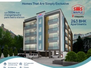 Home 110 SMS-MAPLE-2-3-BHK-Apartments-@Edappally