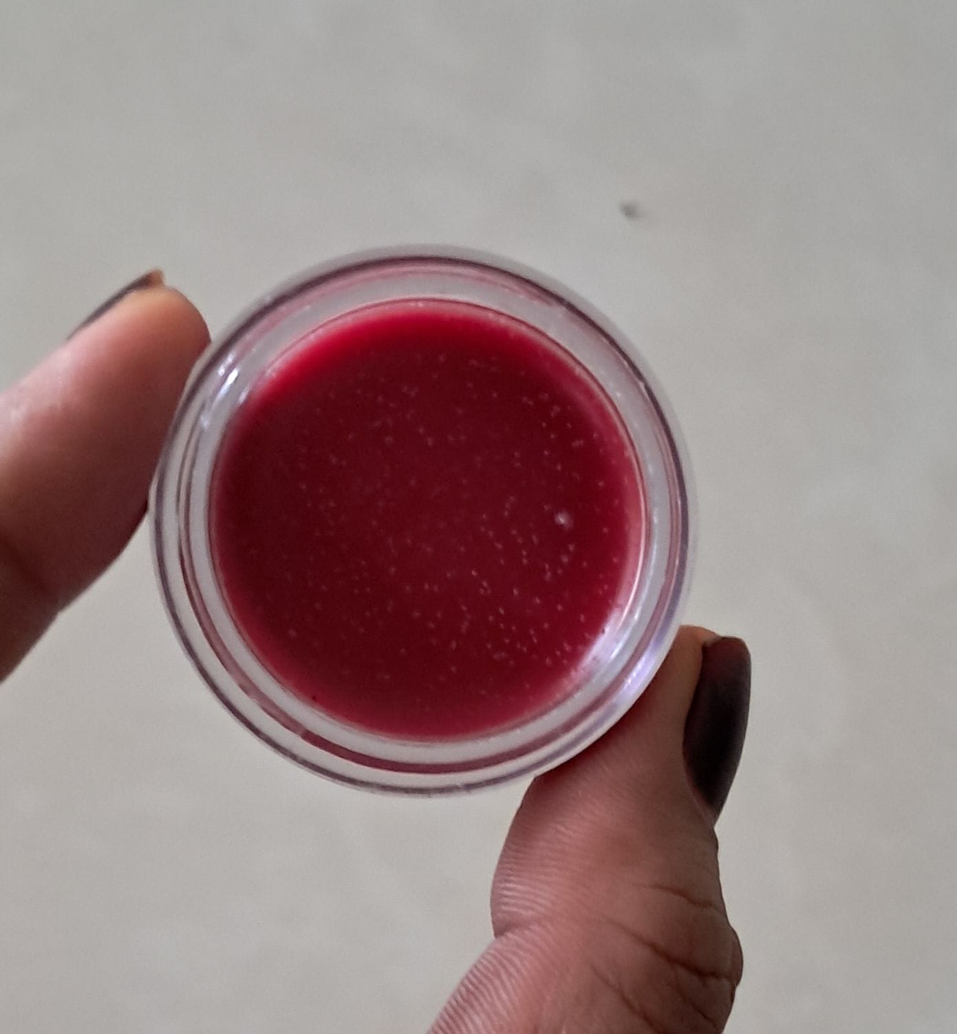 Beetroot lip balm